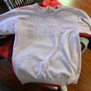 Delta Zeta Comfort Colors Crewneck